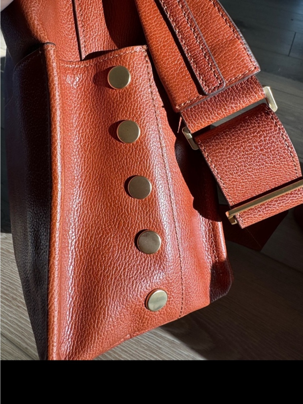 HAMMITT Davis Leather Manzanita Tan Bag - Picture 7 of 8